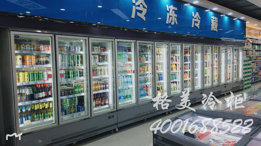 开超市做连锁首选CQ9电子冷柜！